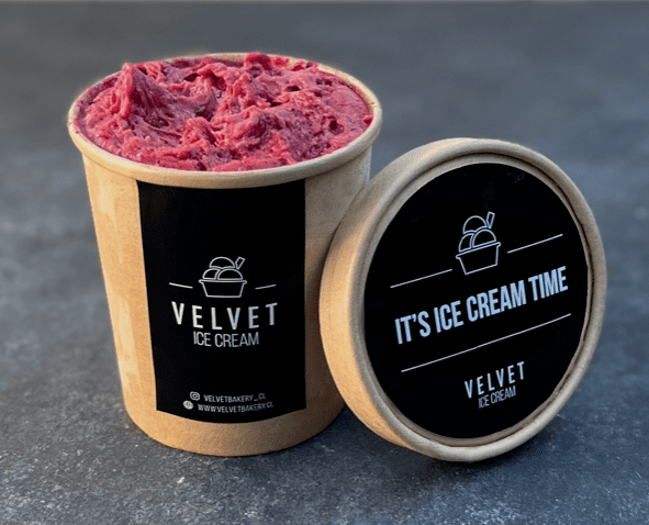 Helado Frambuesa Menta sin azúcar 475ml