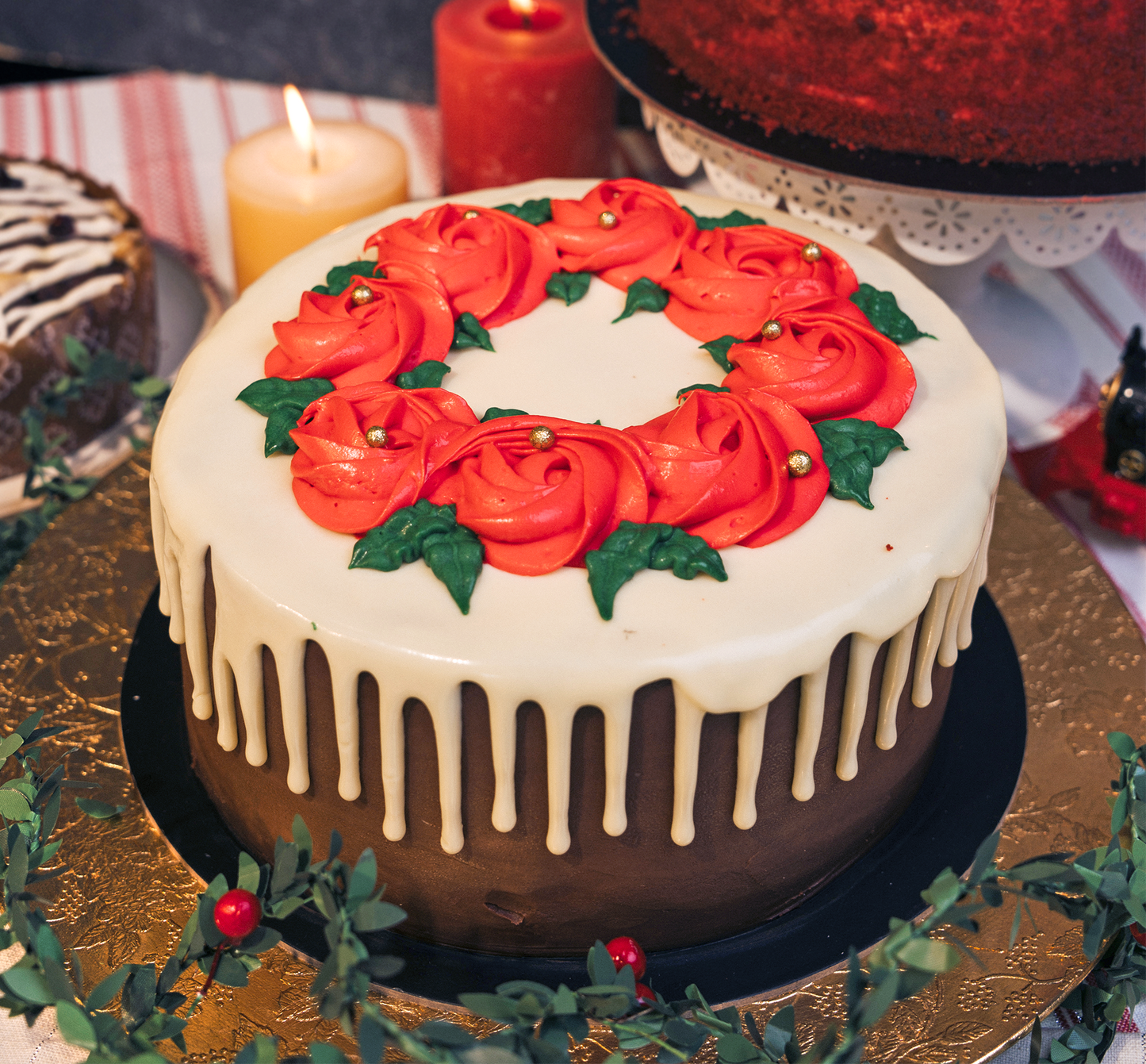 Chocolate Cake Versión Navideña